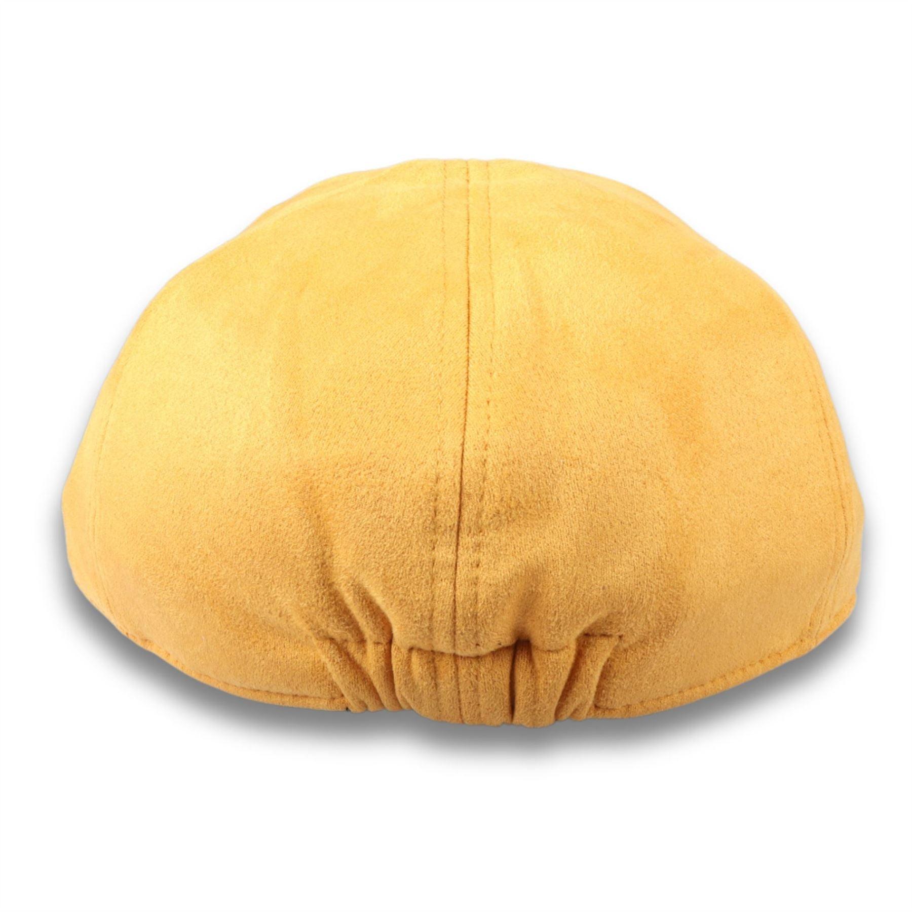 Men's Duckbill Cap Plain Solid Gatsby Peaked Ivy 6 Panel Hat - Knighthood Store