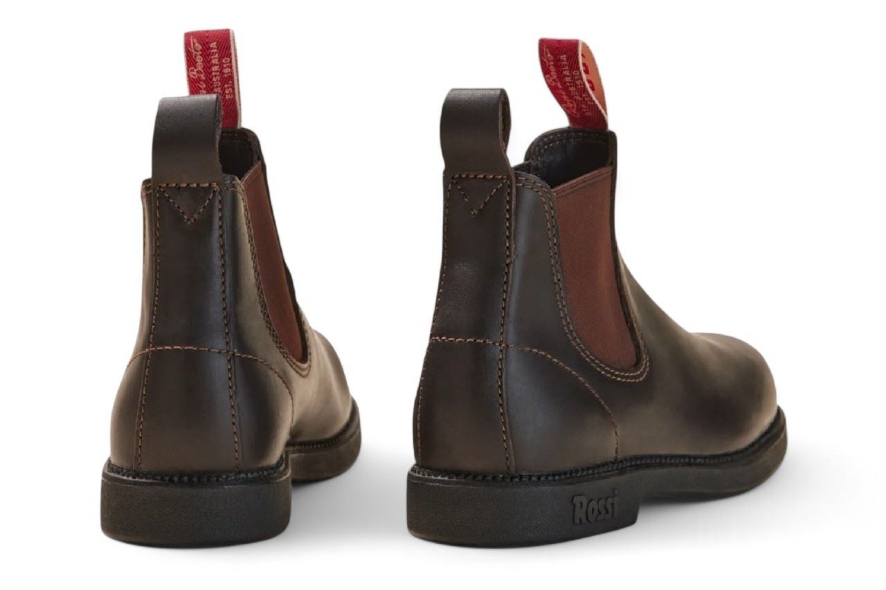 Booma 607 - Brown Leather Chelsea Boots