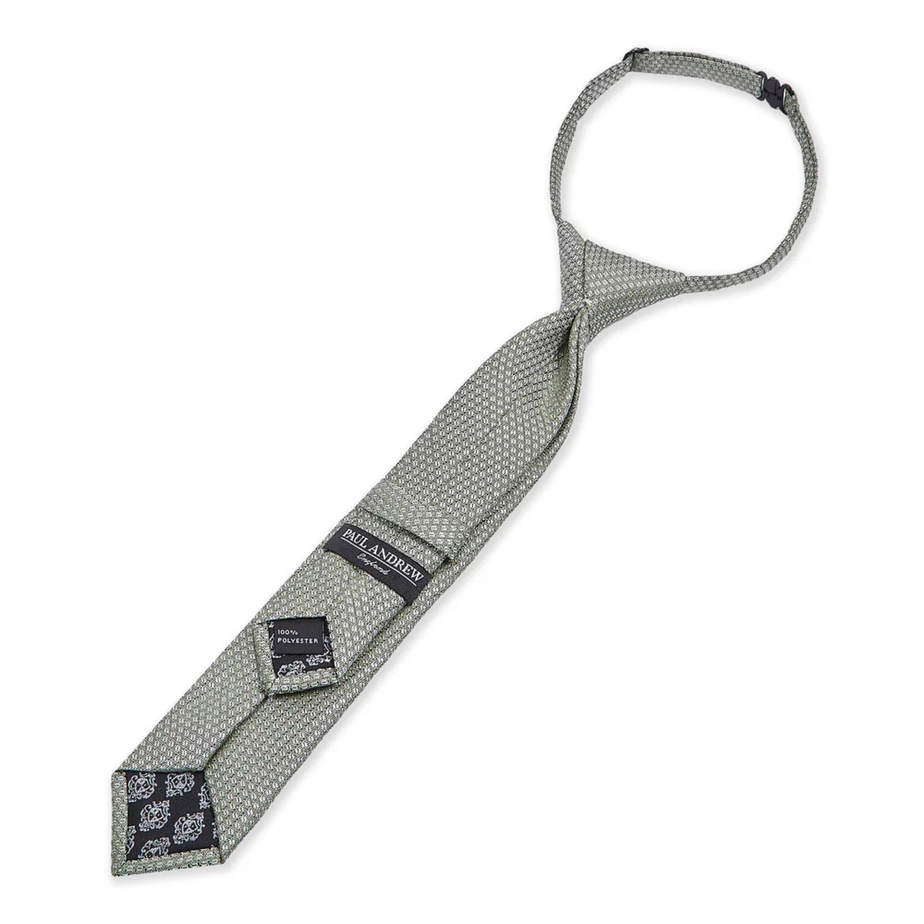 Boys Textured Necktie Satin Silk Tie