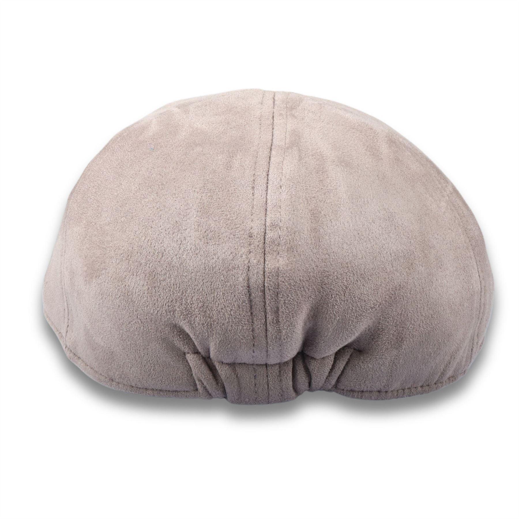 Men's Duckbill Cap Plain Solid Gatsby Peaked Ivy 6 Panel Hat - Knighthood Store