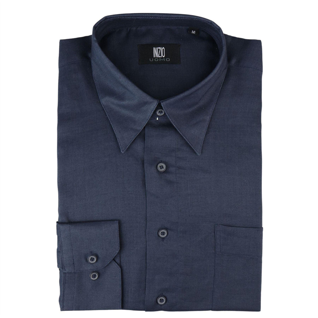 Mens Linen Summer Shirt Breathable Fabric Classic Full Sleeve - Knighthood Store