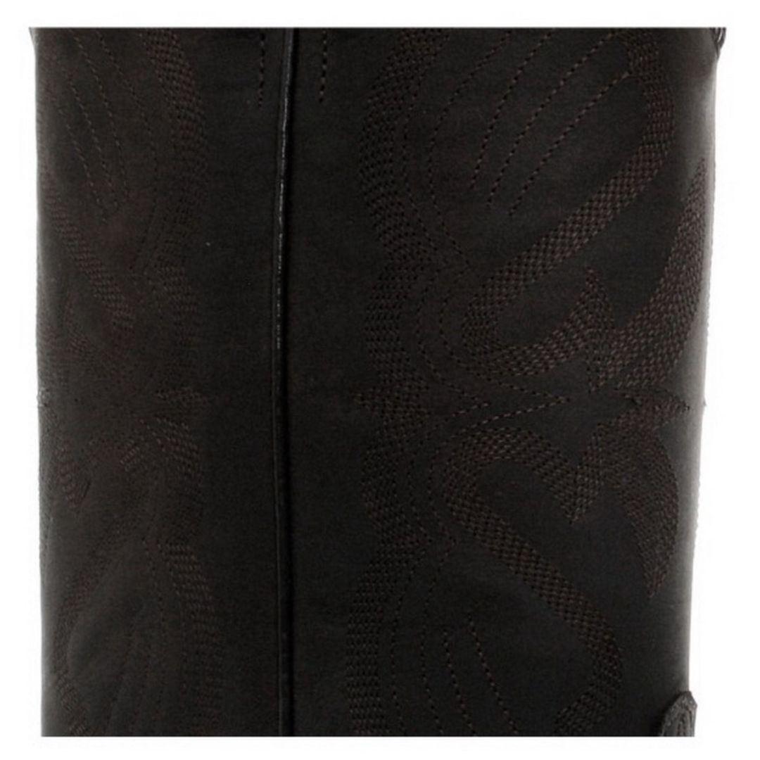 Mens Cowboy Boots Pointed Black Brown Grinders Louisiana Real Leather Western Cuban - Knighthood Store