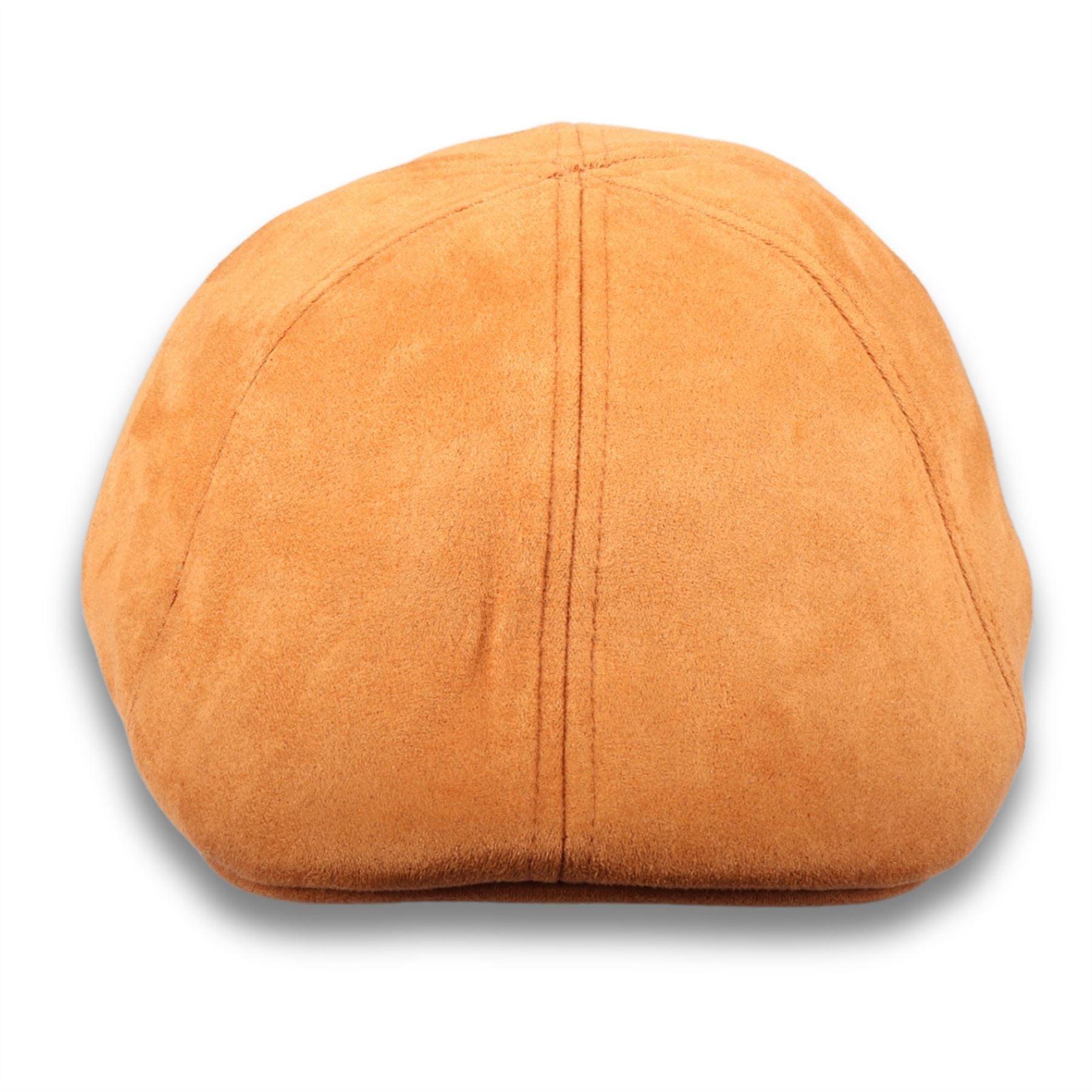 Men's Duckbill Cap Plain Solid Gatsby Peaked Ivy 6 Panel Hat - Knighthood Store