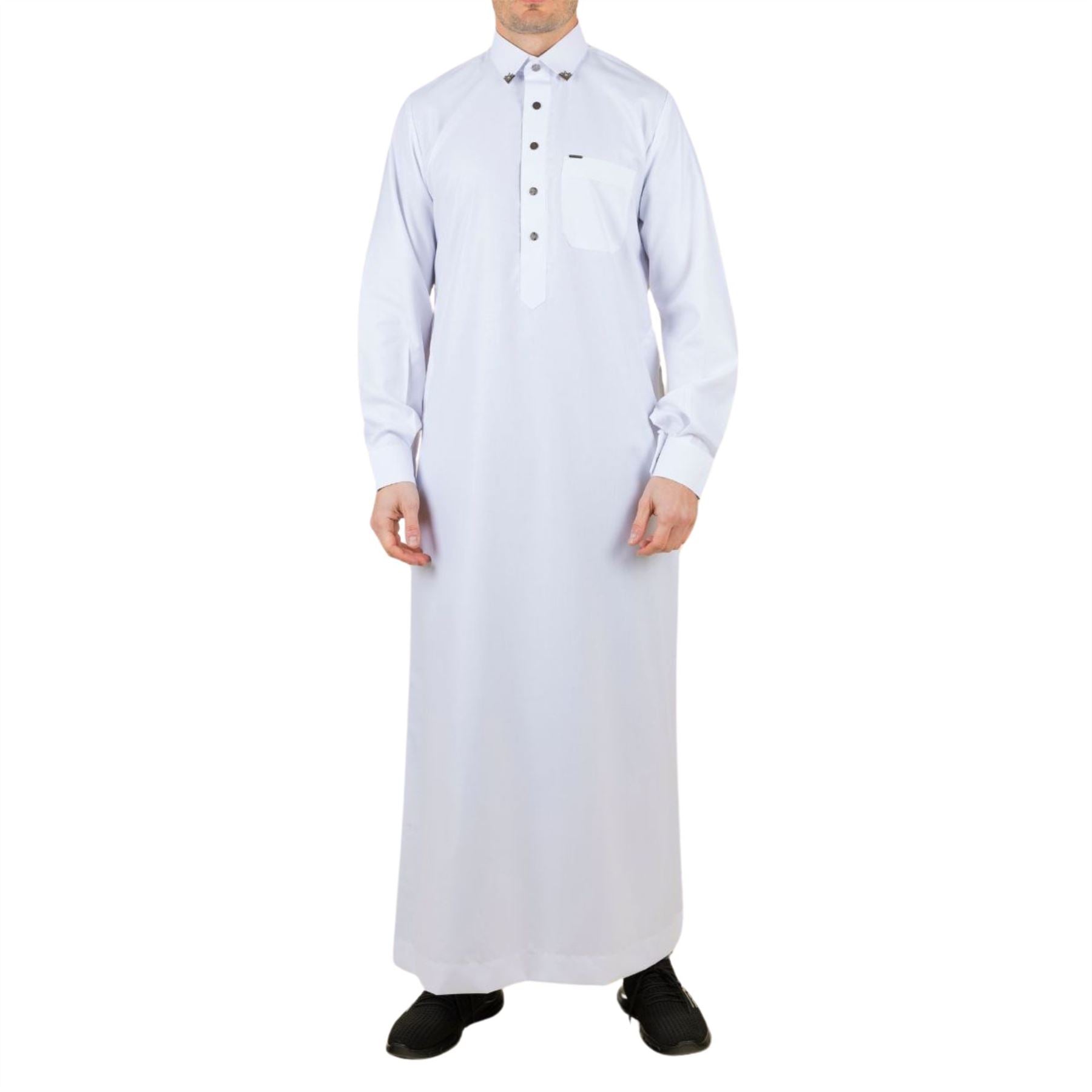 TT-004 - Men's Saudi Emirati Thobe Classic Shirt Collar