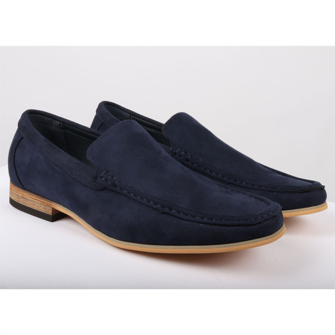 Men's Slip On Lightweight Suede Loafers