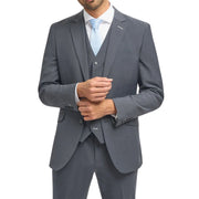 Men's Blazer Charcoal Tailored Fit Formal Suit Jacket