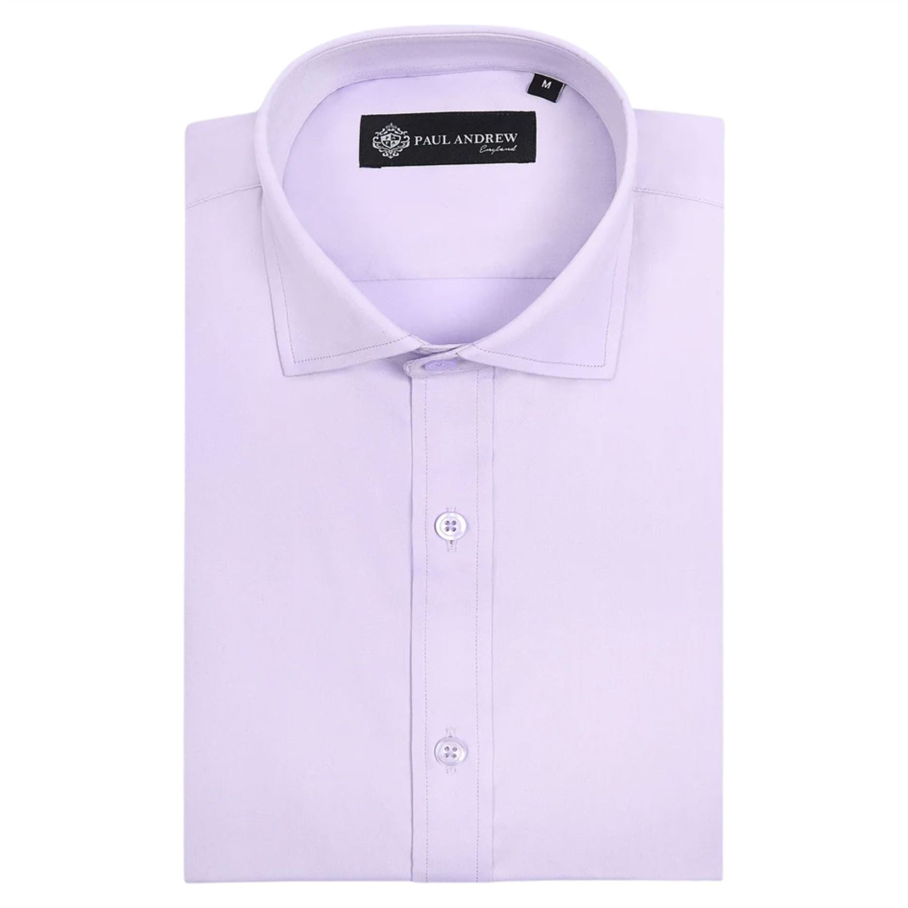Men’s Classic Double Cuff Cutaway Collar Dress Shirt