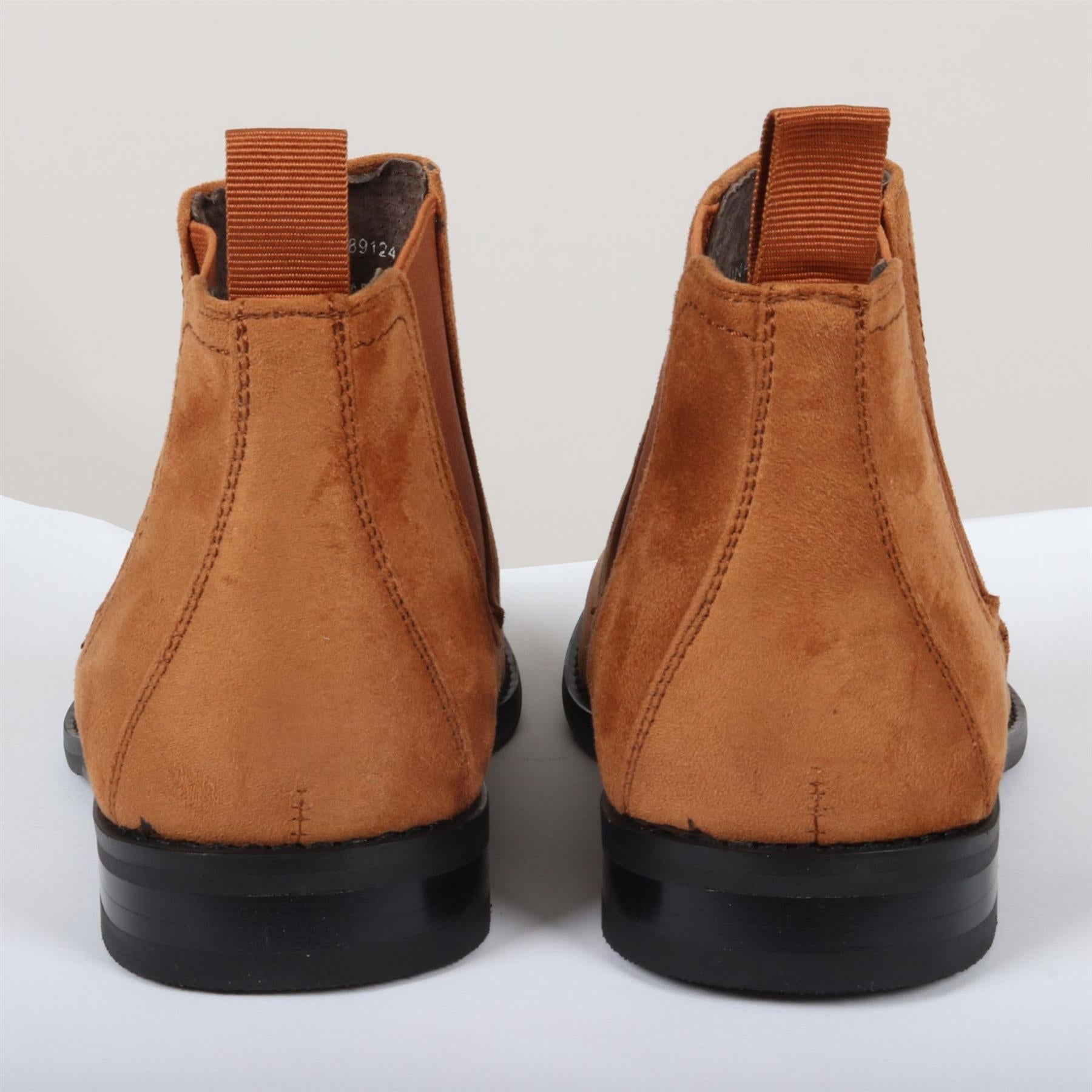 Men's Boots Slip On Suede Leather Lined Chelsea Ankle Shoes