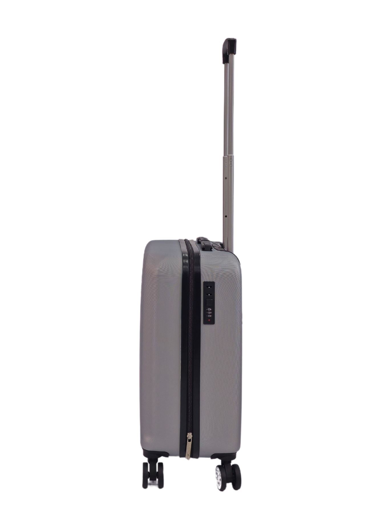 Luggage Suitcase Under Seat Travel Bag Carry On Hand Cabin Check in Hard-Shell 4 Spinner Wheels Trolley Set