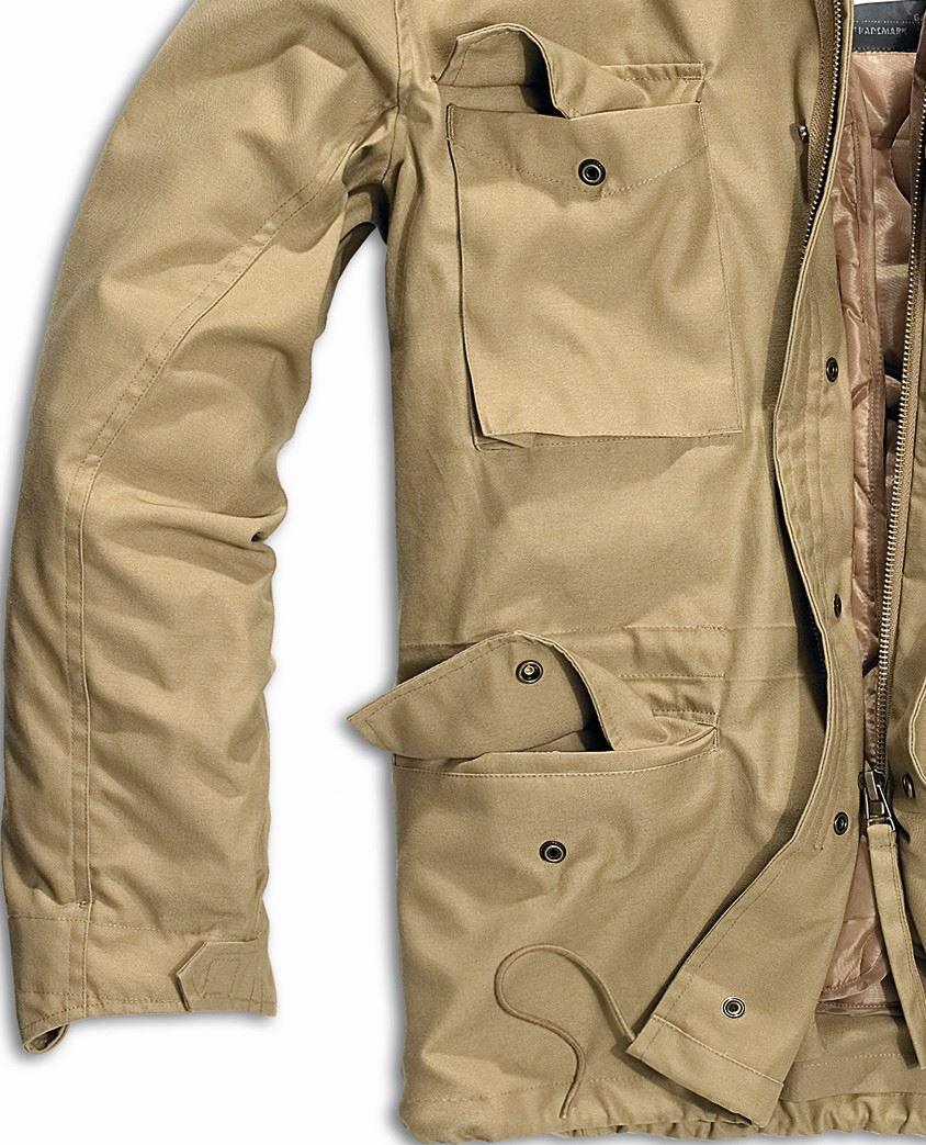 Brandit M65 Military Vintage Parka Jacket Field Army Combat Zip Warm Winter - Knighthood Store