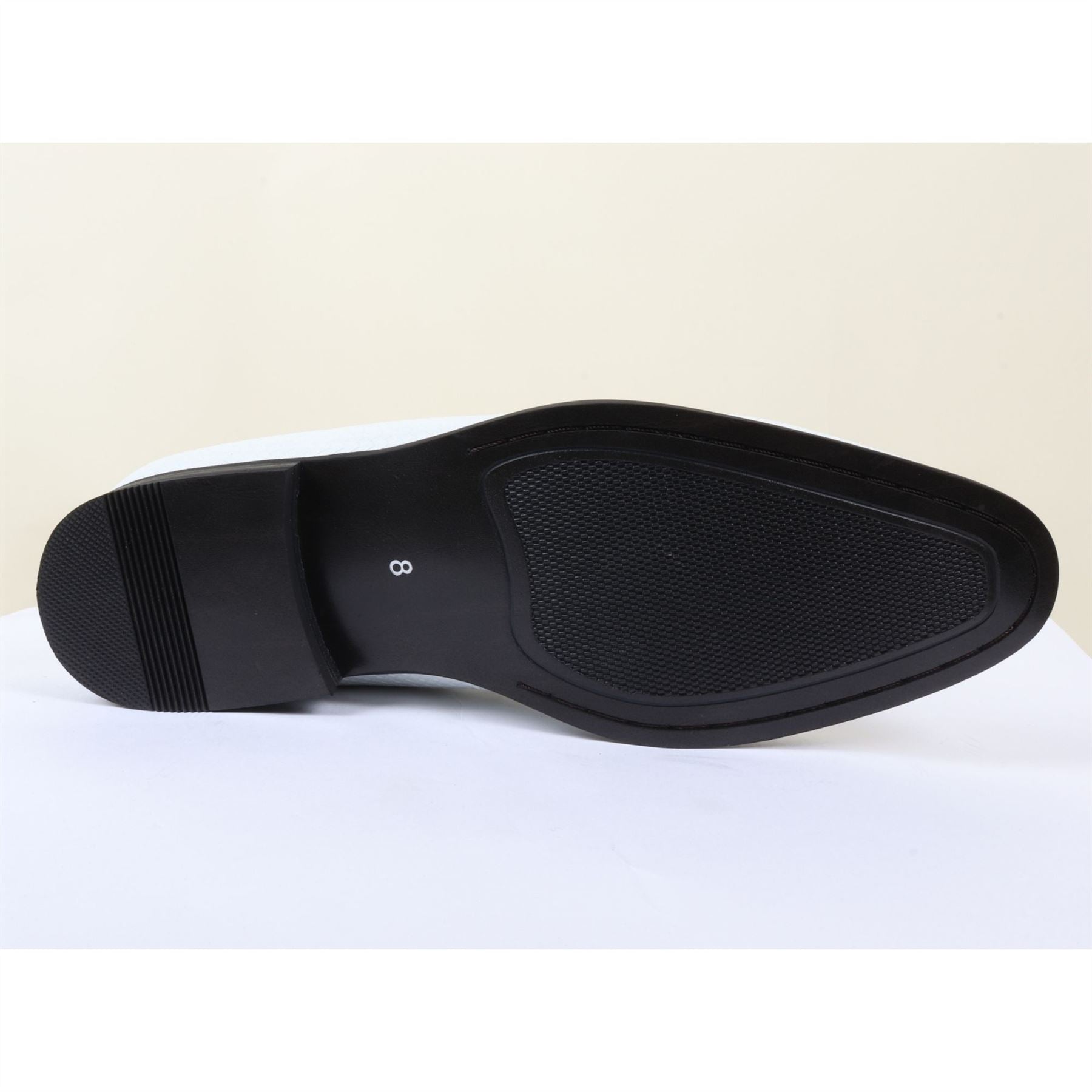 Men's Leather Lined Tassel Pattern Loafers