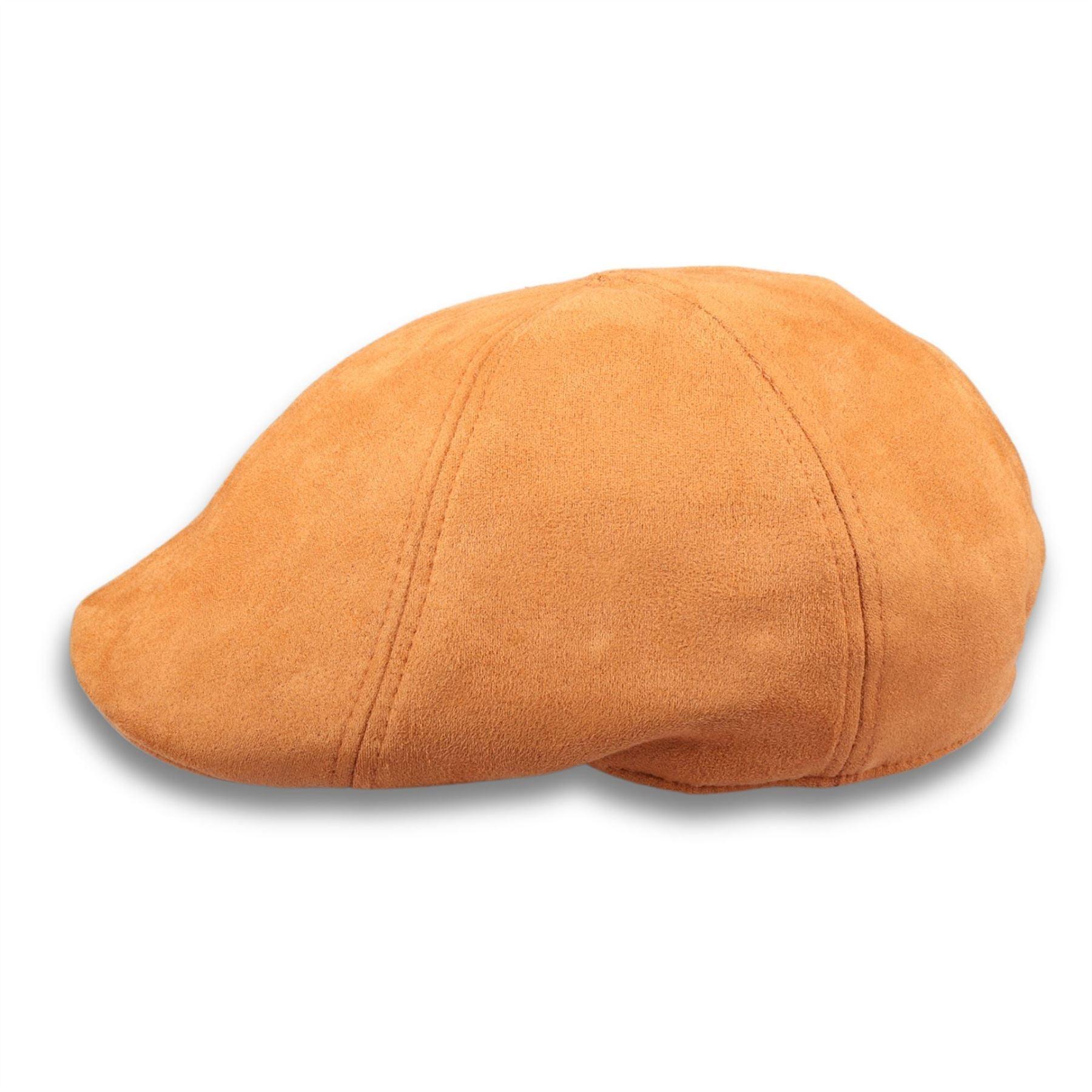 Men's Duckbill Cap Plain Solid Gatsby Peaked Ivy 6 Panel Hat - Knighthood Store