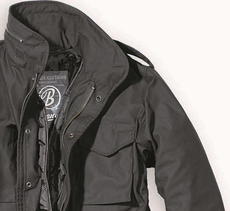 Brandit M65 Military Vintage Parka Jacket Field Army Combat Zip Warm Winter - Knighthood Store