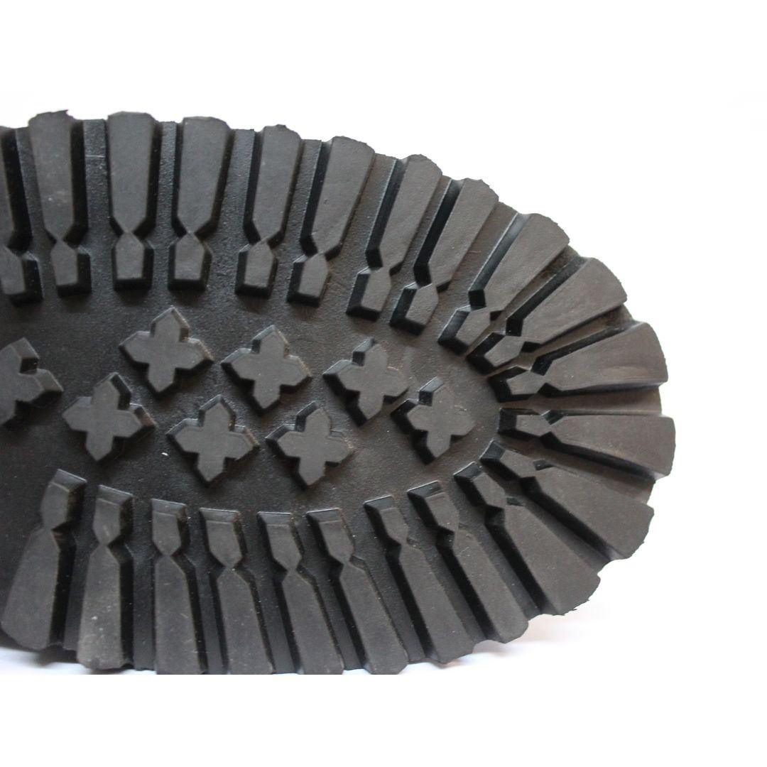 Unisex Real Leather Military Boots Black Ginders Herald Punk Rock Safety Steel Toe - Knighthood Store