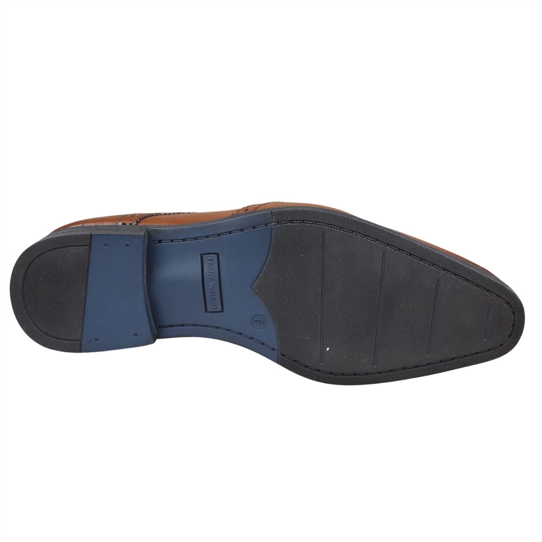 Mens Real Leather Smart Shoes Laced Brogue Shoes Black Brown Classic Gatsby Dress - Knighthood Store