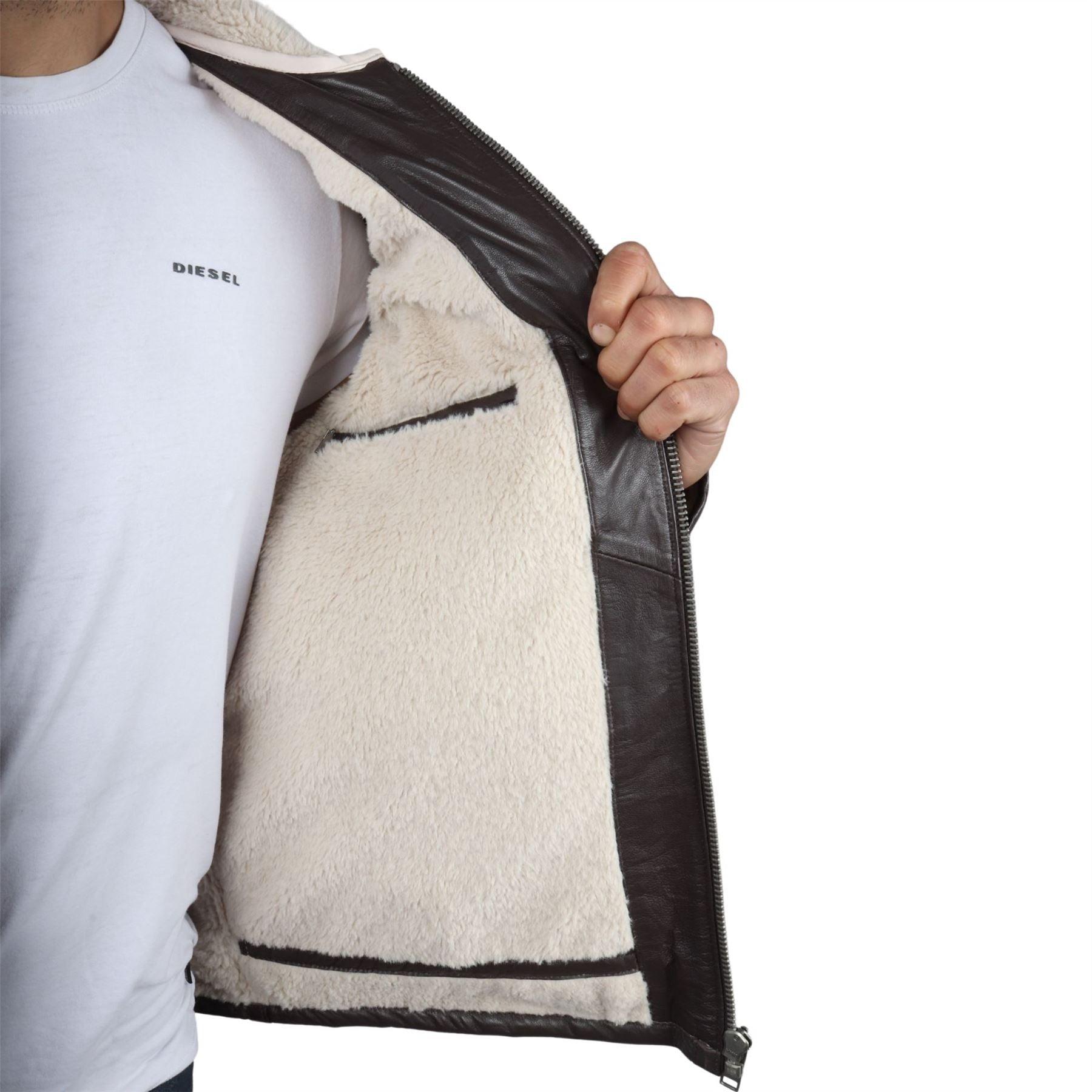 Men's Puffer Quilted Aviator Bomber Flying Fleece Lining Jacket - Knighthood Store