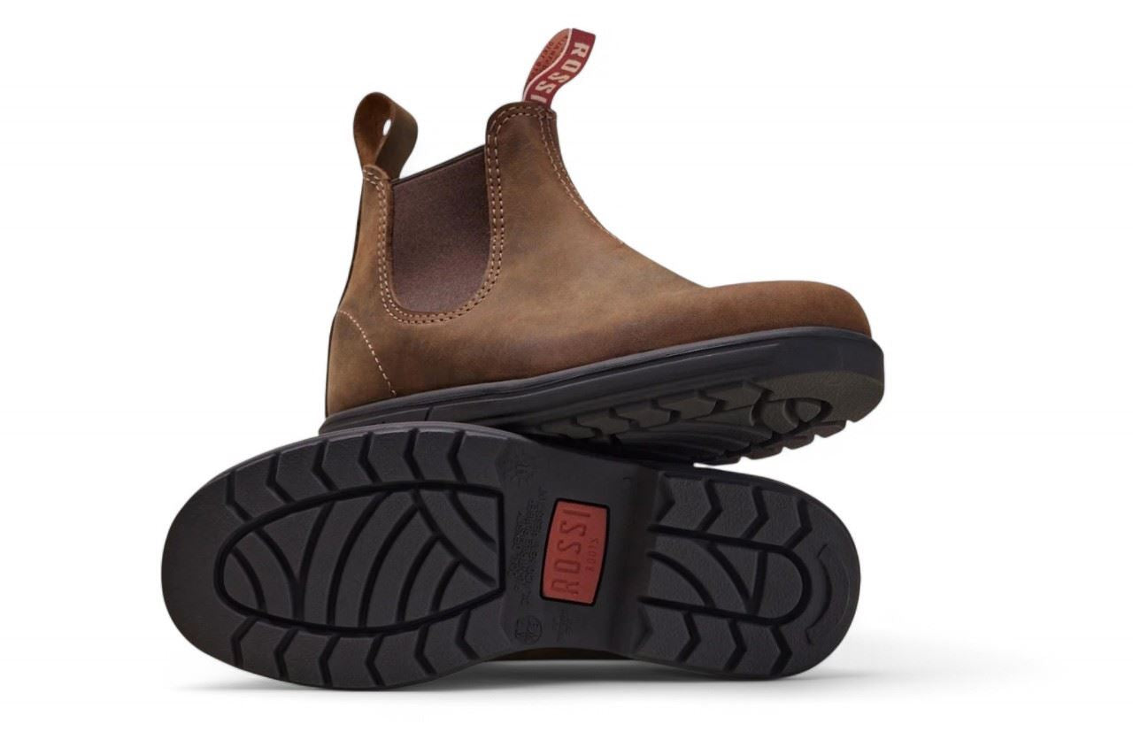 Endura 303 - Tan Brown Leather Chelsea Boots
