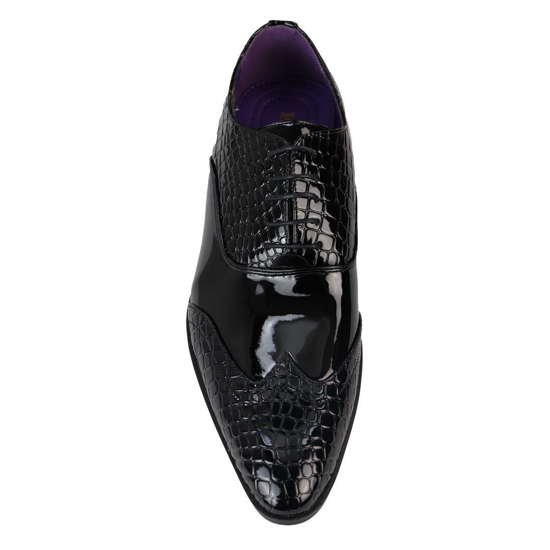 Mens Slip On Patent Shiny Tassle Driving Loafers Shoes Leather Smart Casual - Knighthood Store