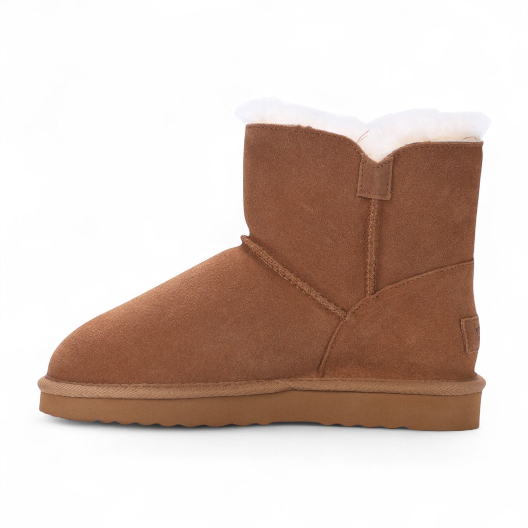 Alpine - Women's Sheepskin Suede Winter Slip-On Boots