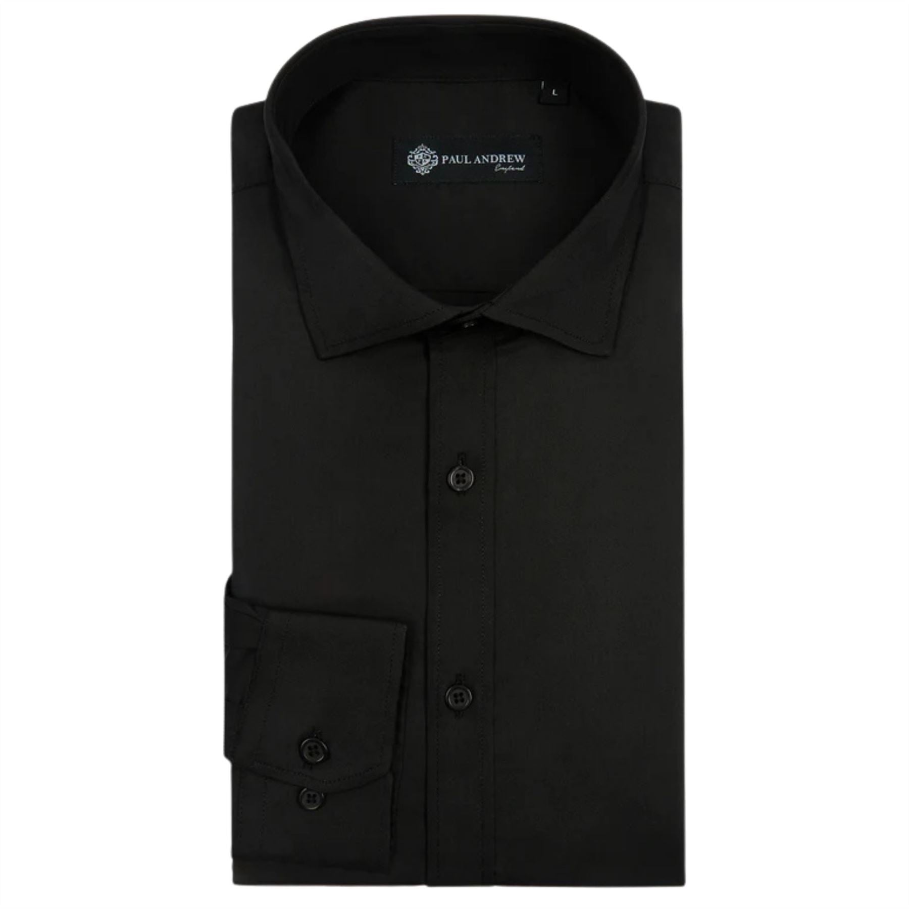 Men’s Classic Double Cuff Cutaway Collar Dress Shirt