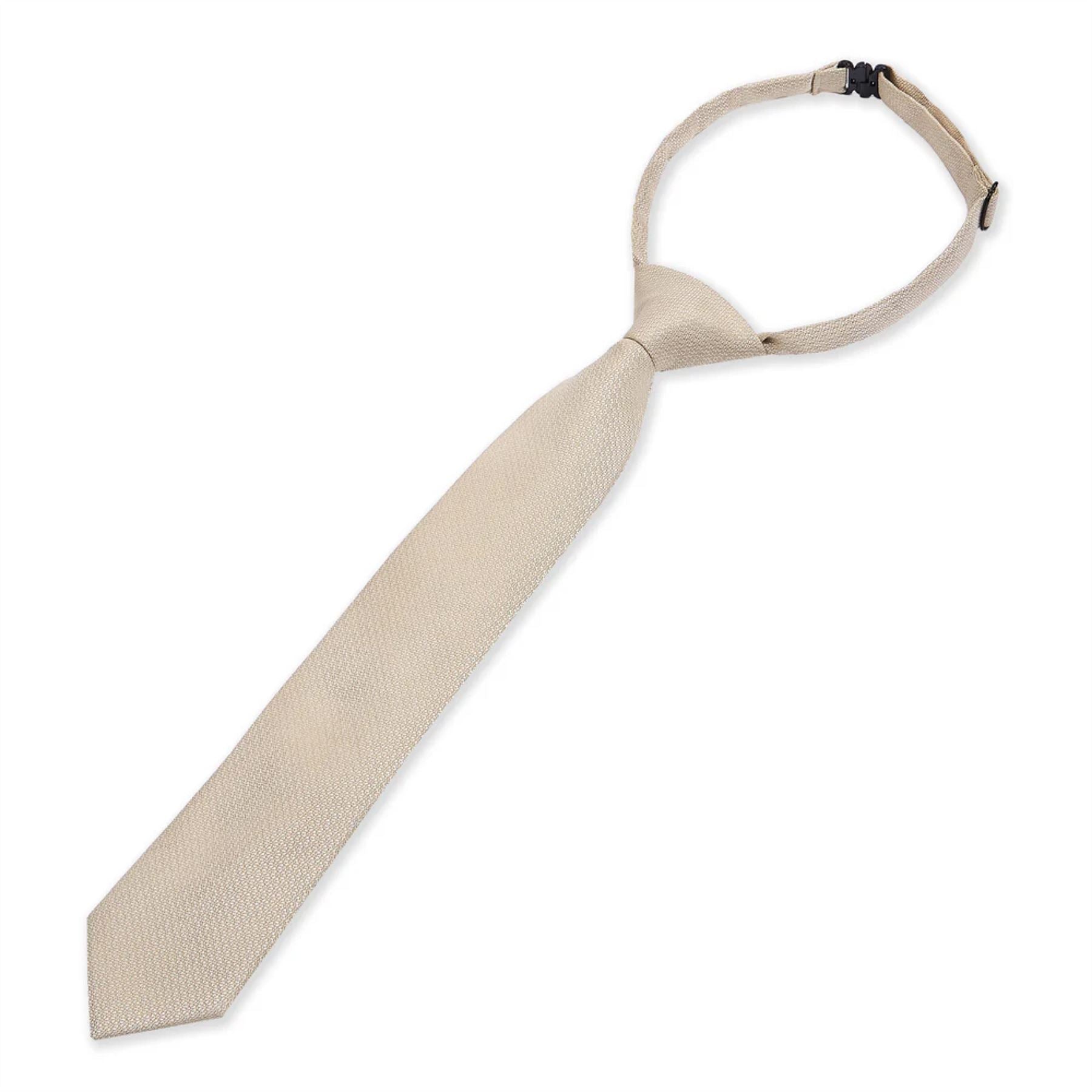 Boys Textured Necktie Satin Silk Tie