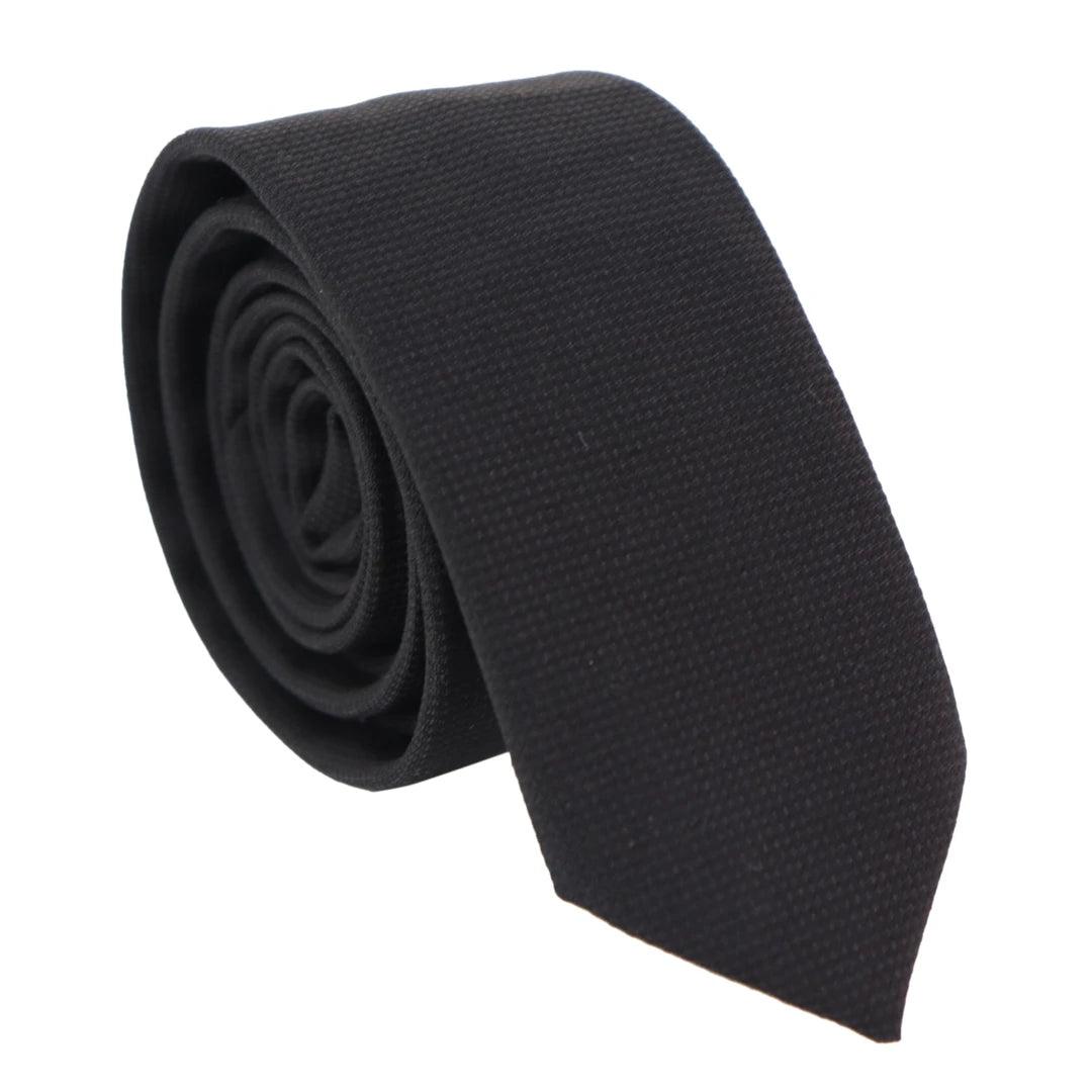 Mens Tie Hankie Set Classic Vintage Retro 1920s Peaky Blinders Gatsby - Knighthood Store