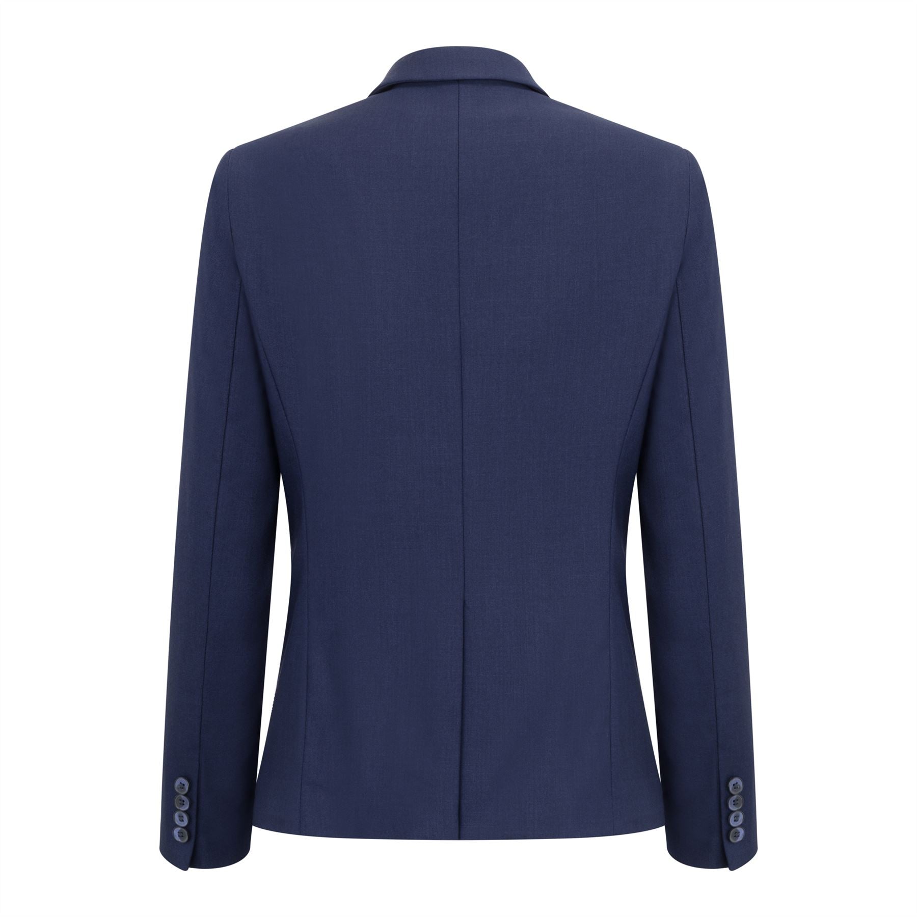 TPW-14 - Women's 3 Piece Plain Navy Blue Suit