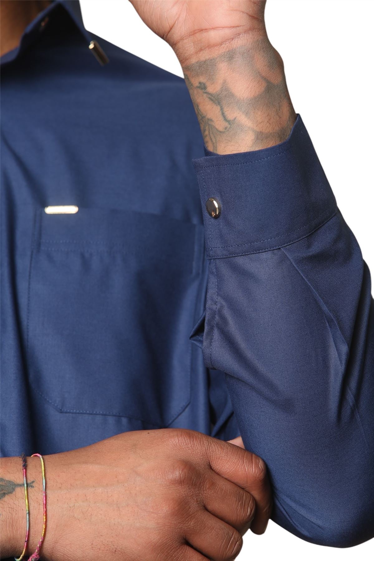 TT-004 - Men's Saudi Emirati Thobe Classic Shirt Collar