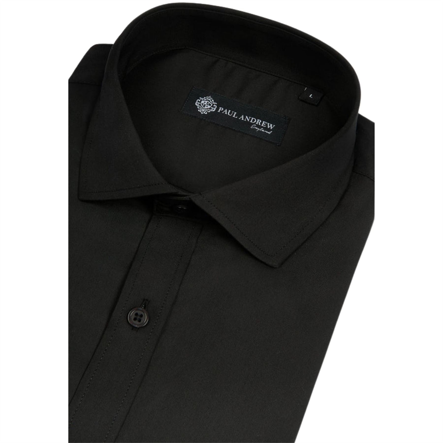 Men’s Classic Double Cuff Cutaway Collar Dress Shirt