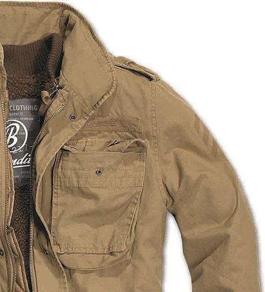 Brandit M65 Giant Military Parka Jacket US Army Combat Zip Fleece Warm Winter - Knighthood Store