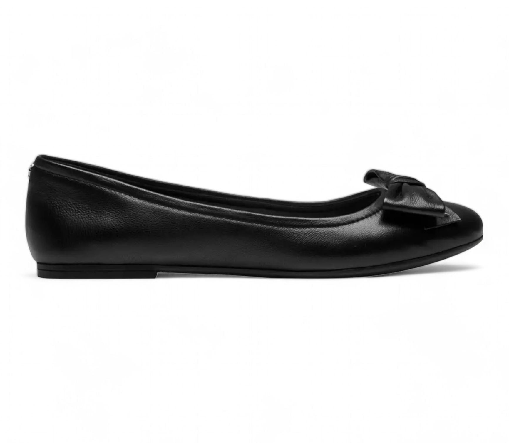 Bunny - Women's Black Slip On Ballet Flat Shoes