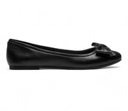 Bunny - Women's Black Slip On Ballet Flat Shoes