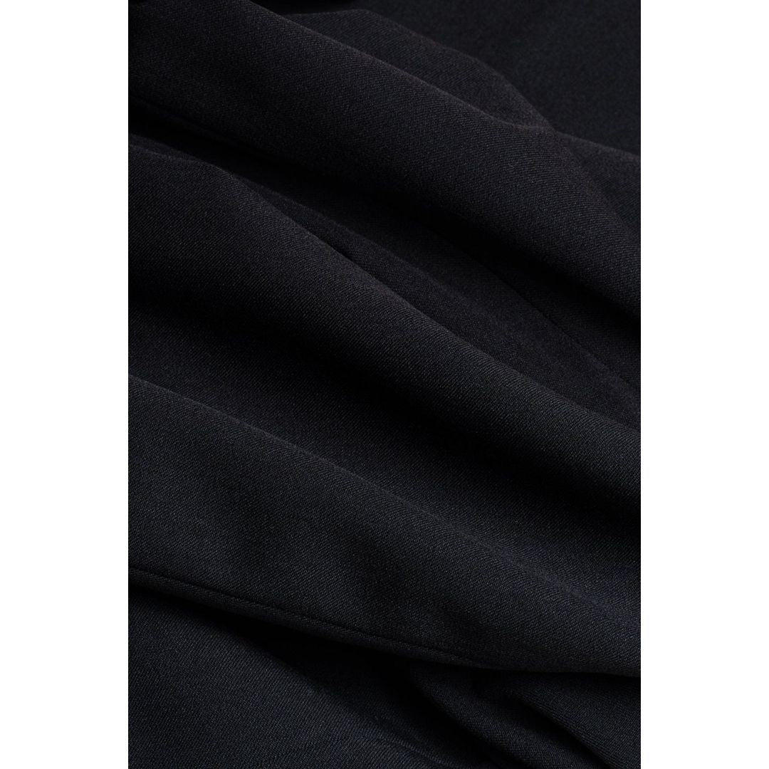 Mens Black Classic 2 Piece Tuxedo Peak Collar Suit