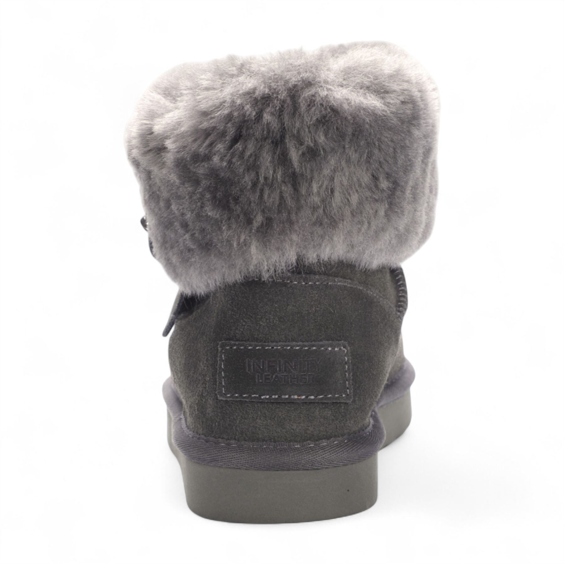 Granite - Women's Sheepskin Suede Winter Boots