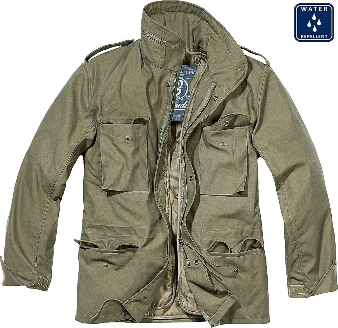 Brandit M65 Military Vintage Parka Jacket Field Army Combat Zip Warm Winter - Knighthood Store