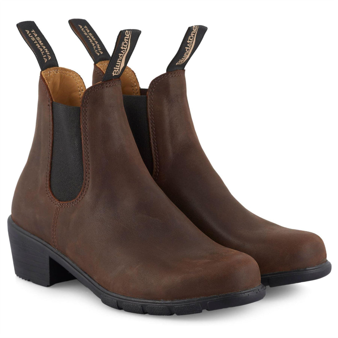 Blundstone 1673 Antique Brown Leather Chelsea Boots - Knighthood Store