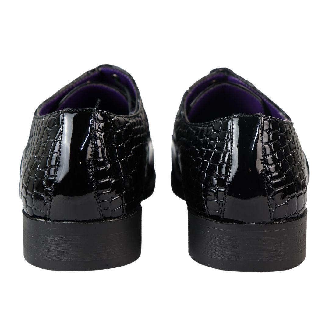 Mens Slip On Patent Shiny Tassle Driving Loafers Shoes Leather Smart Casual - Knighthood Store