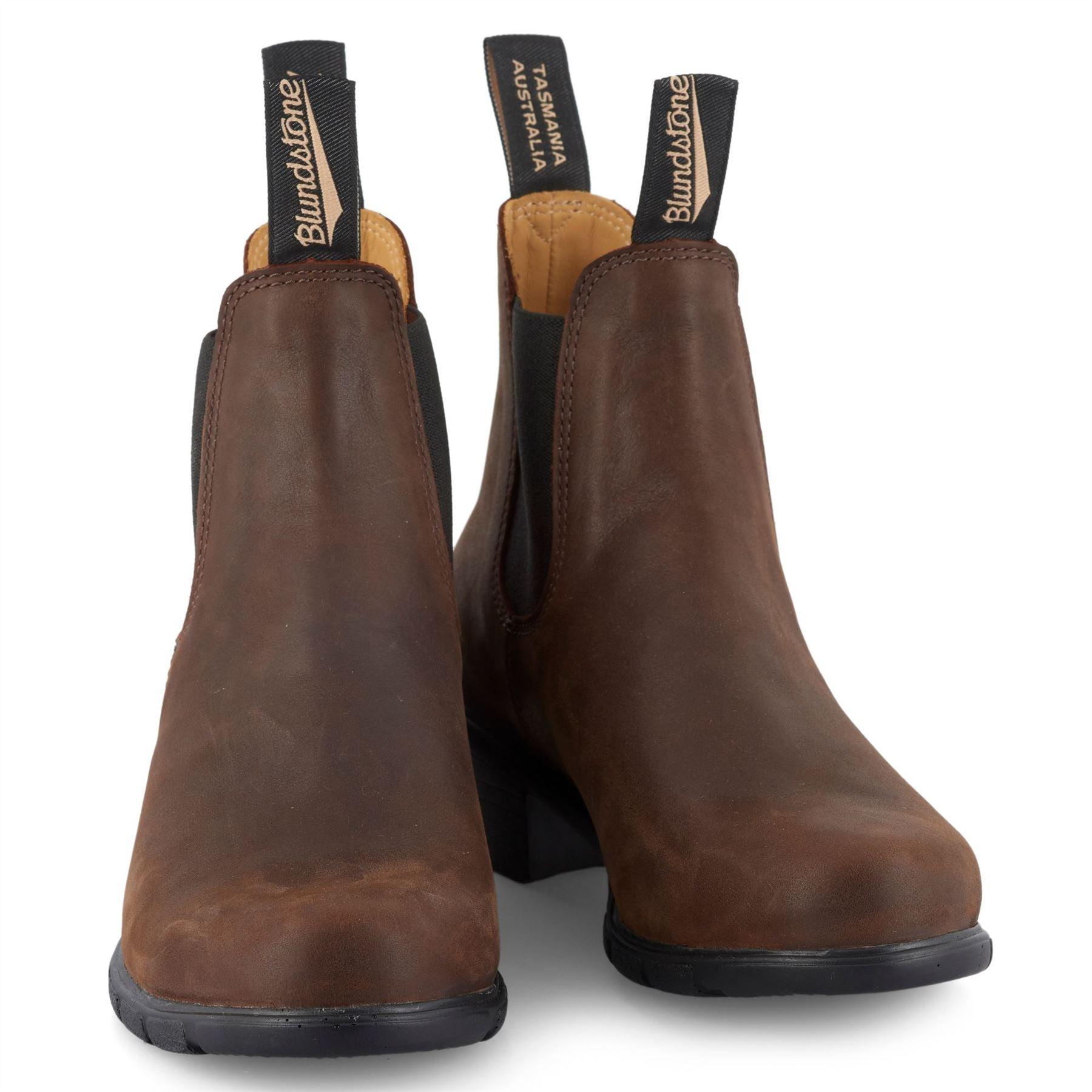 Blundstone 1673 Antique Brown Leather Chelsea Boots - Knighthood Store