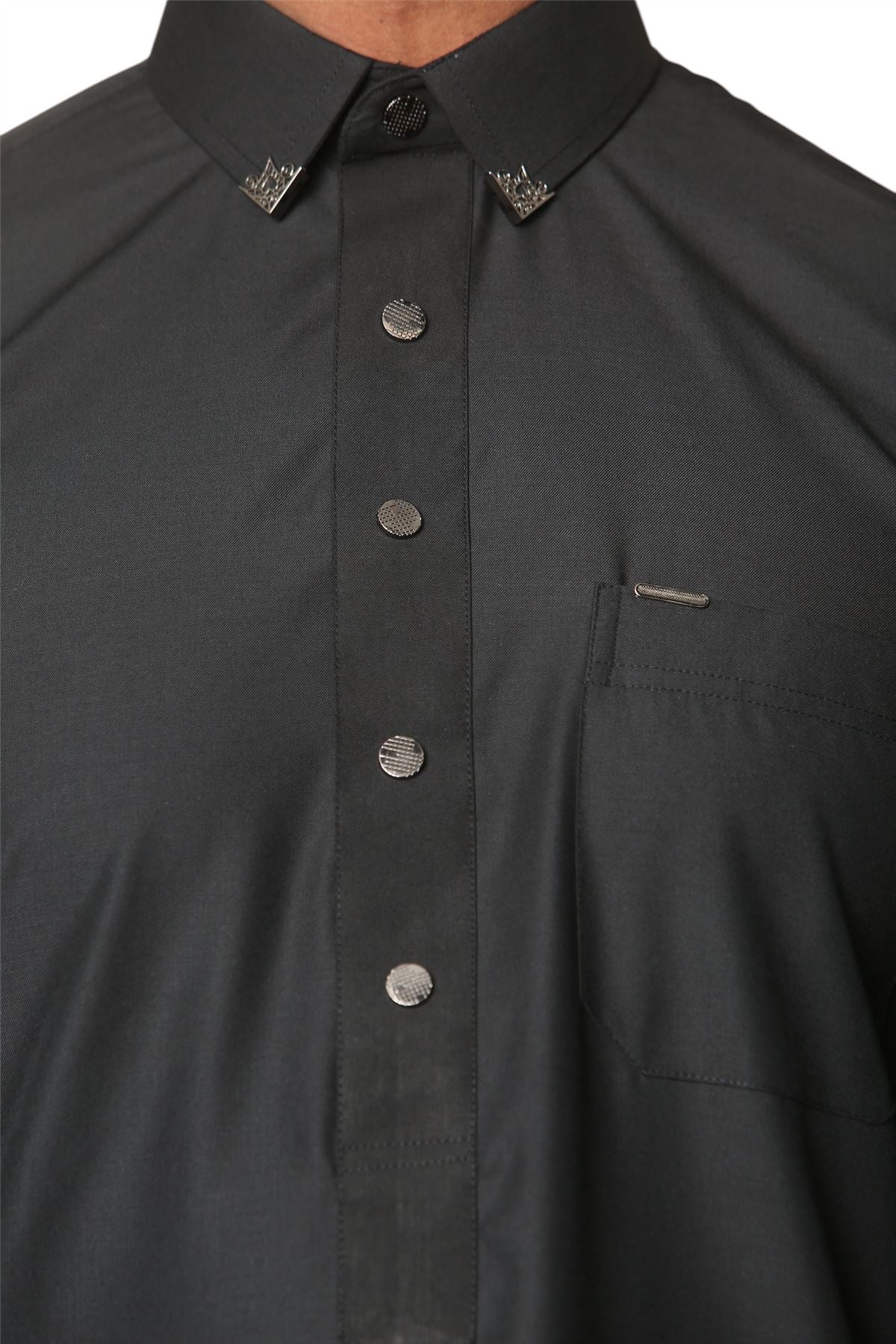 TT-004 - Men's Saudi Emirati Thobe Classic Shirt Collar