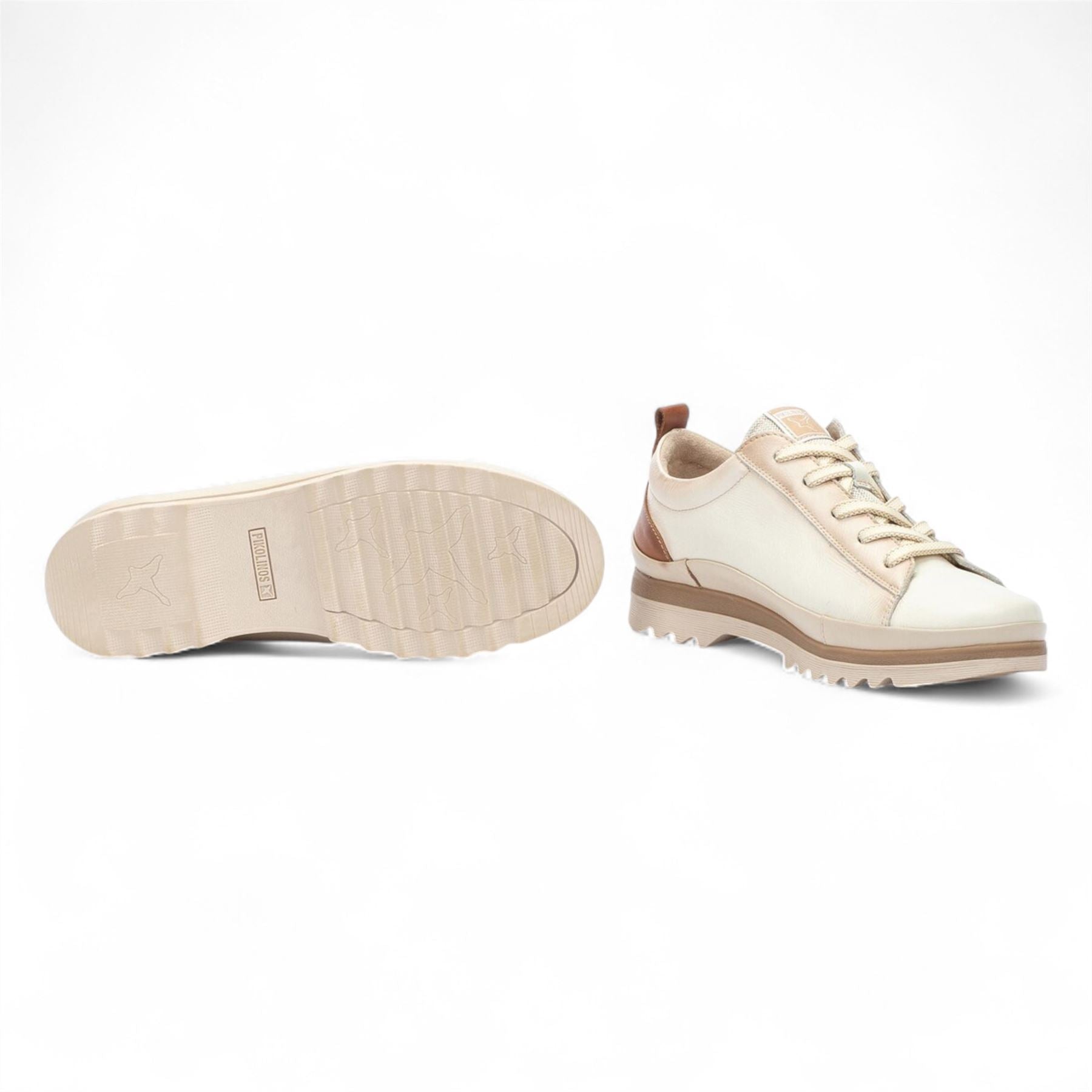 Vigo - Women’s Nata White Leather Sneakers