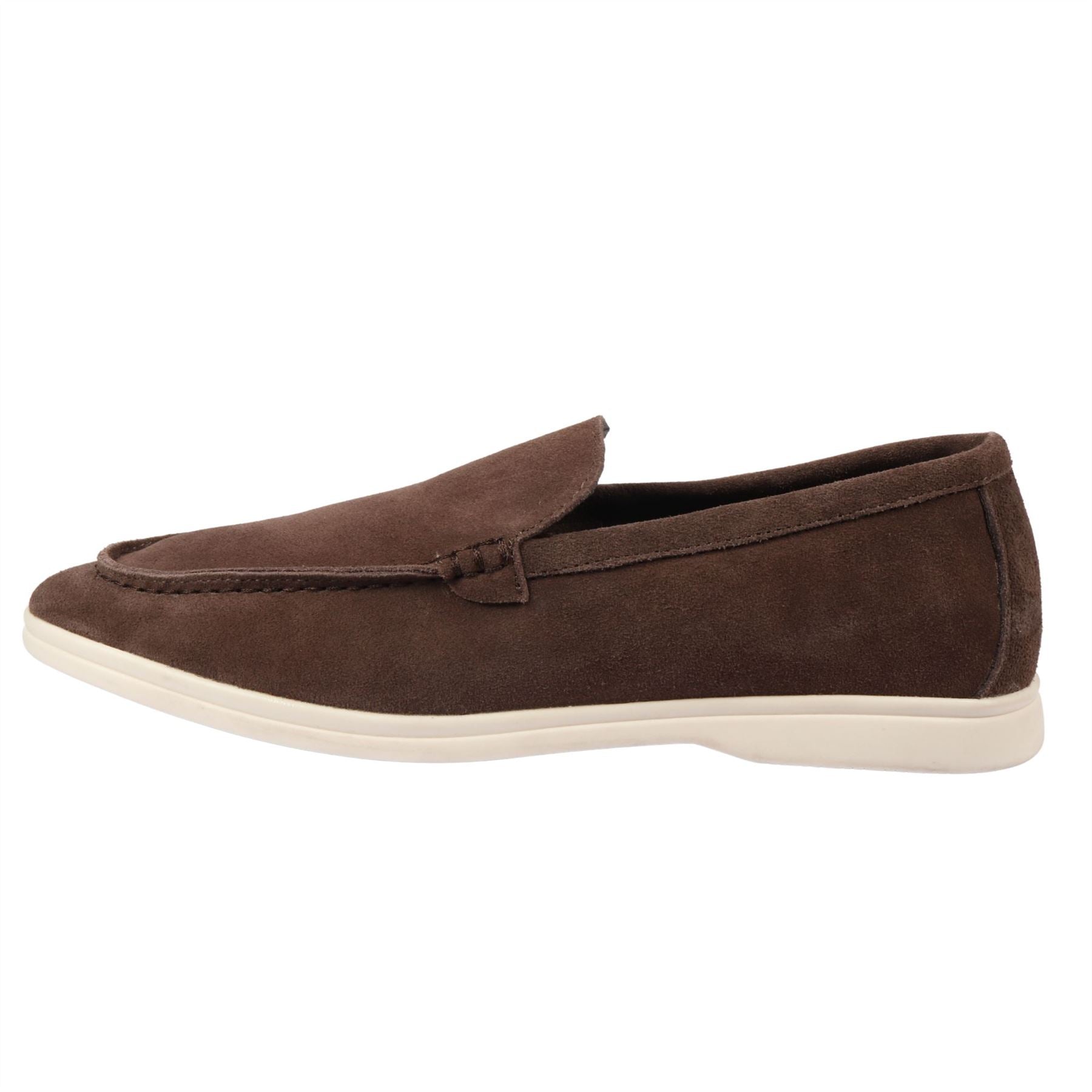 Men's Suede Slip On Comfort Fit Loafers
