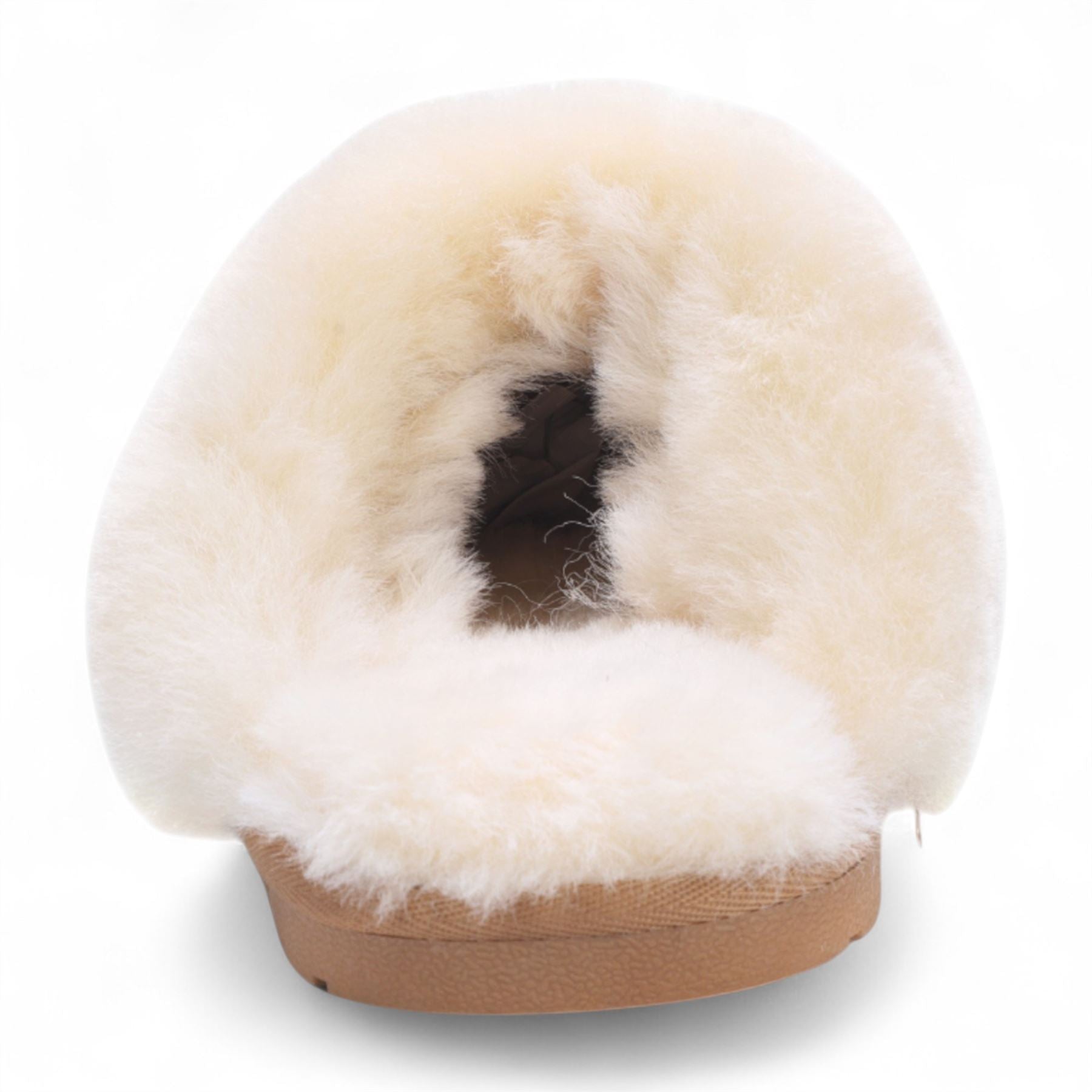 Luna - Women's Sheepskin Suede Mule Slippers