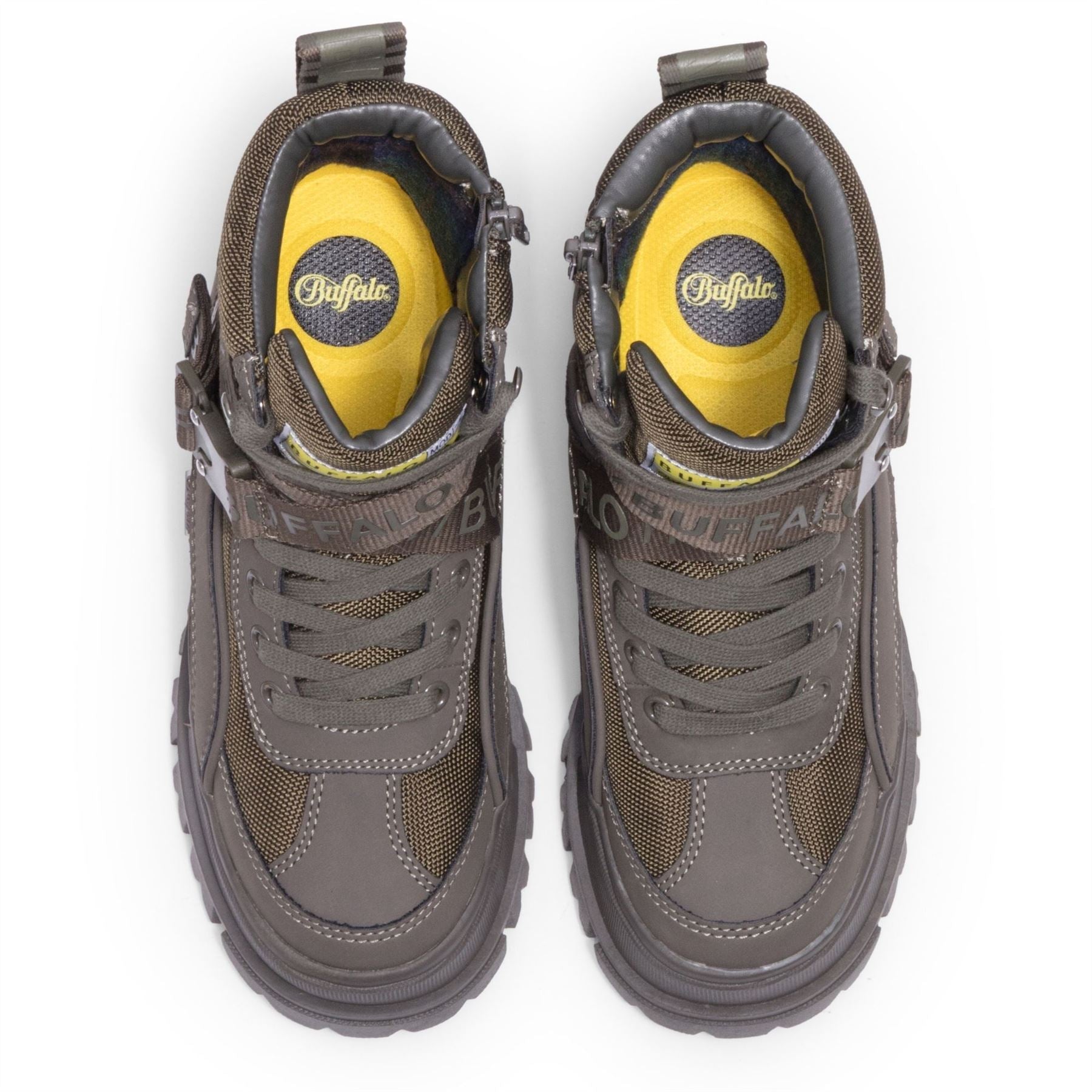 ASPHA COM1 - Women’s Khaki Combat Platform Boots