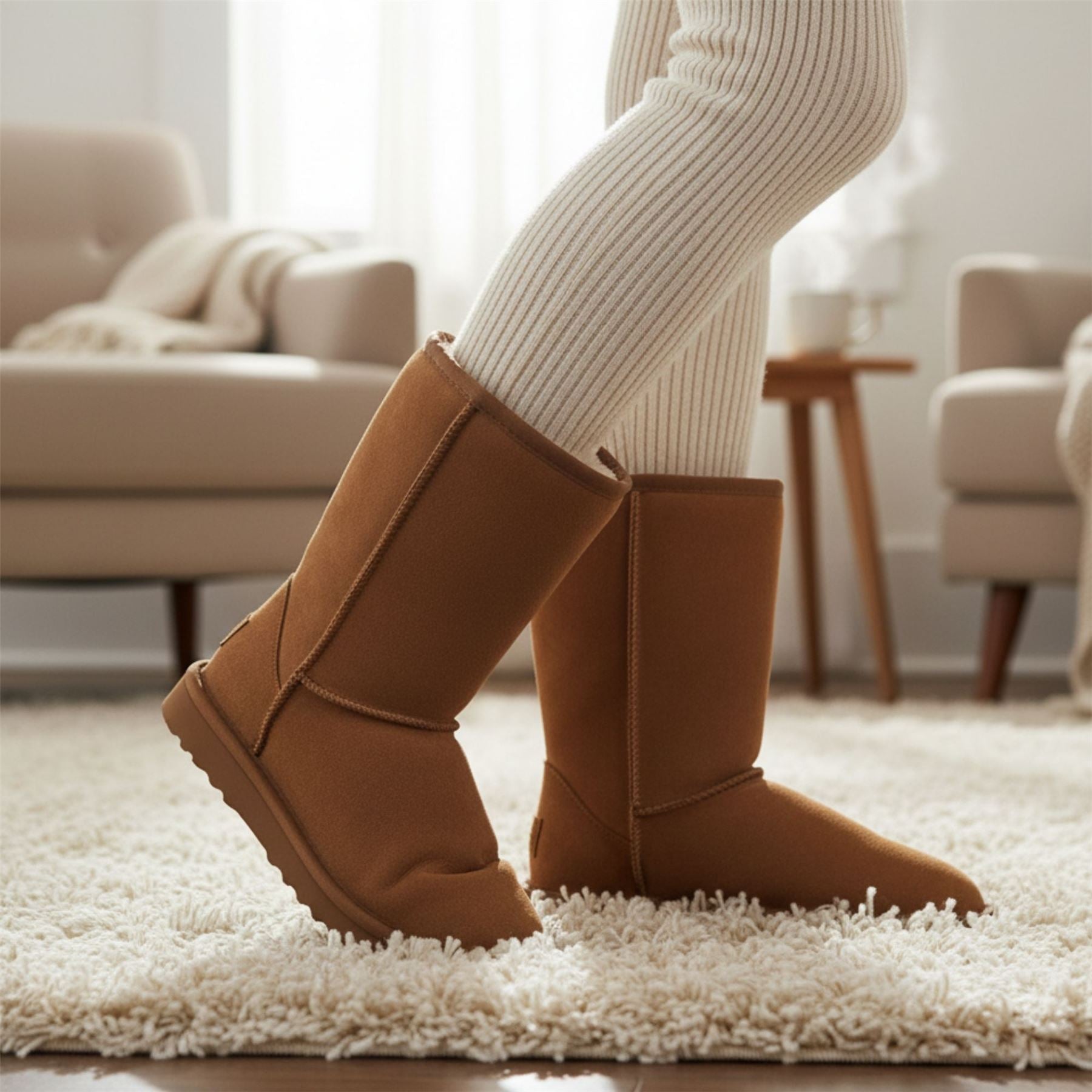 Dusk - Women's Sheepskin Suede Winter Boots