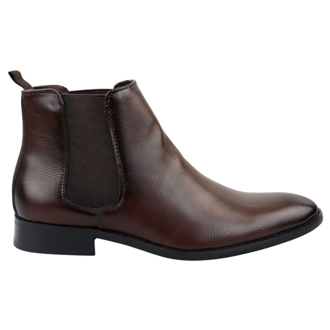 Men's Chelsea Slip On Ankle Boots - Knighthood Store