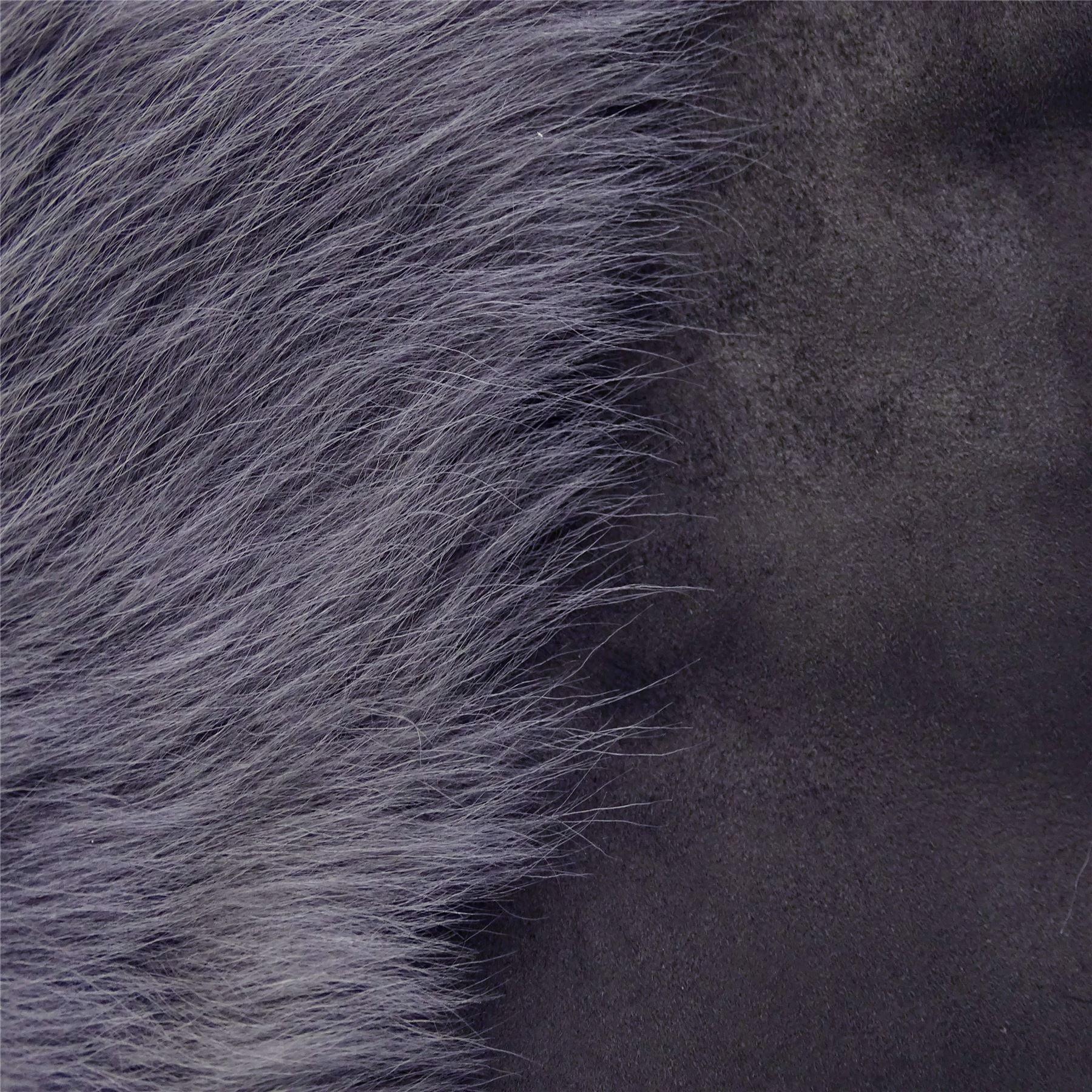 Grey 3/4 Length Ladies Suede Real Luxury Toscana Sheepskin Coat Tailored Fit - Knighthood Store