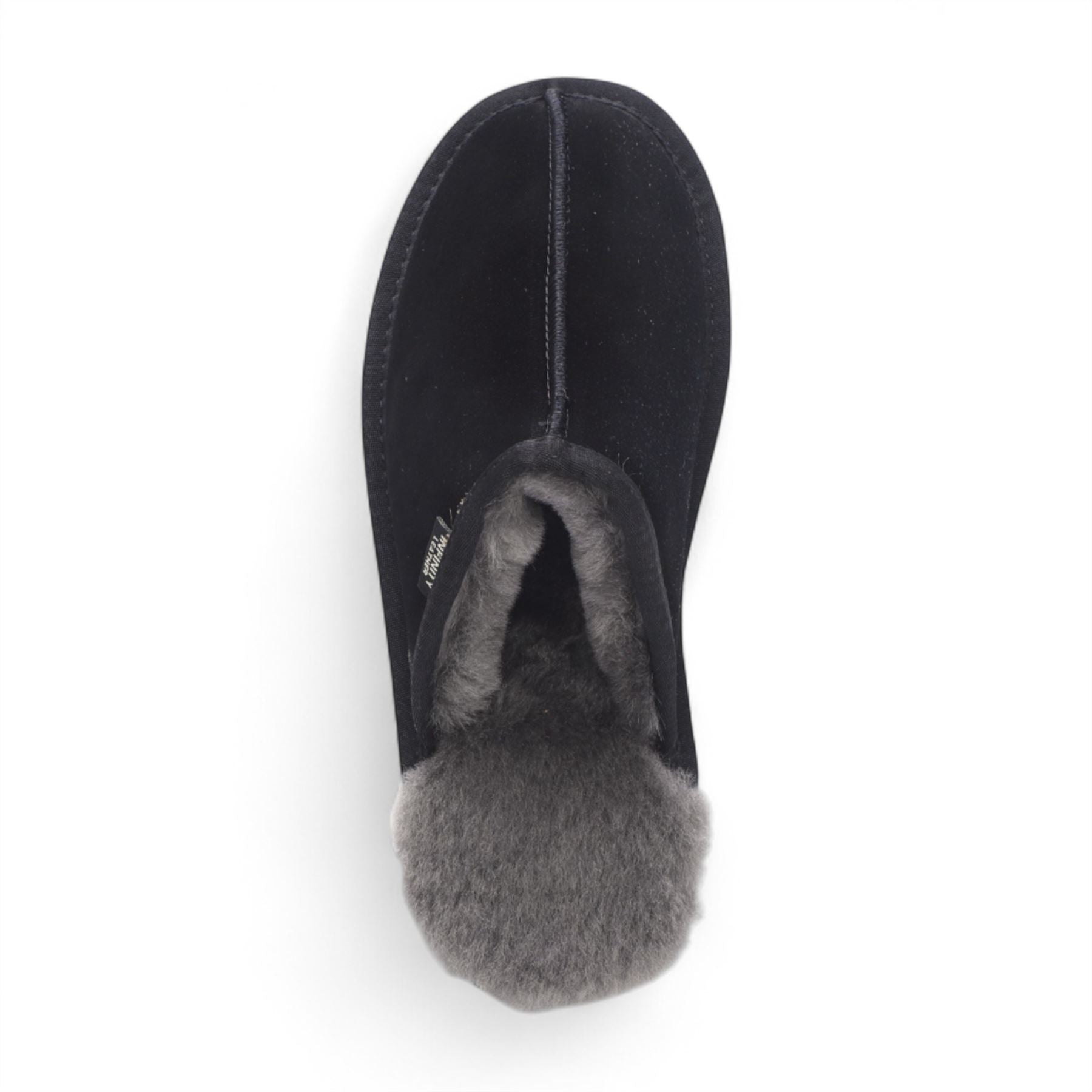 Highland - Men's Genuine Sheepskin Suede Mule Slippers