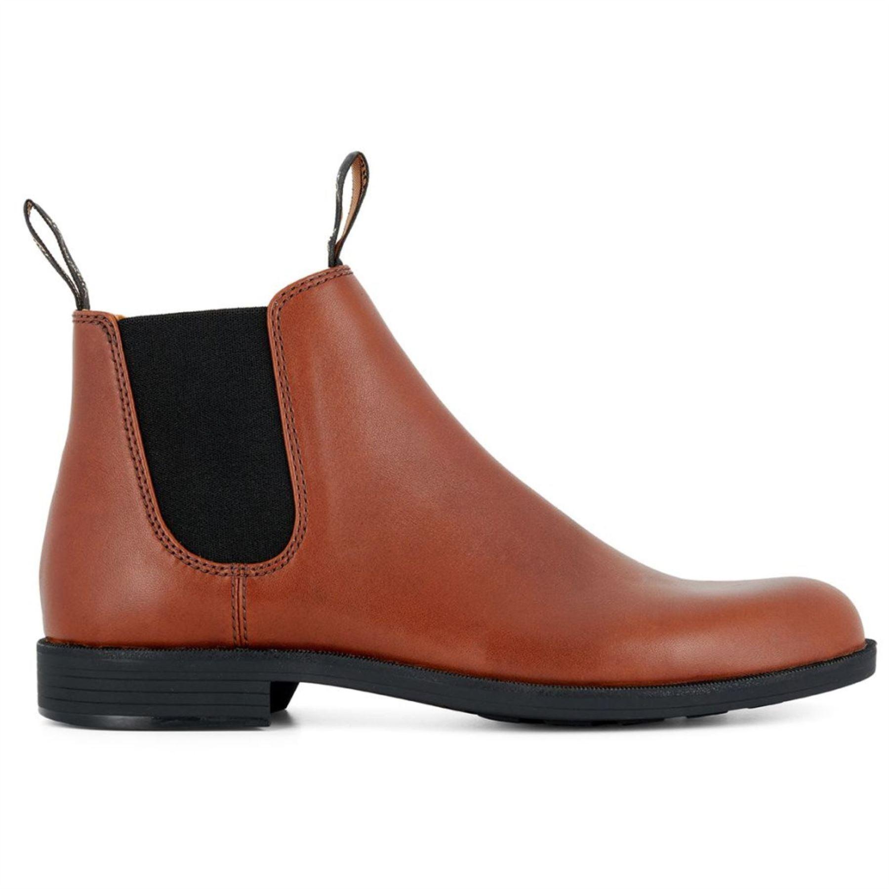 Blundstone 1902 Tan Brown Leather Ankle Boots, UK 6