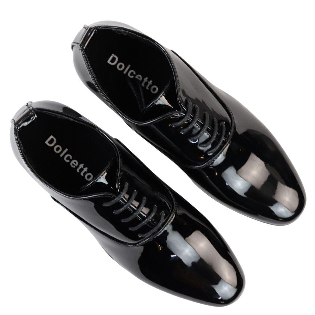 Men's Derby Shoes Oxford Dress Lace Up Shoe - Knighthood Store