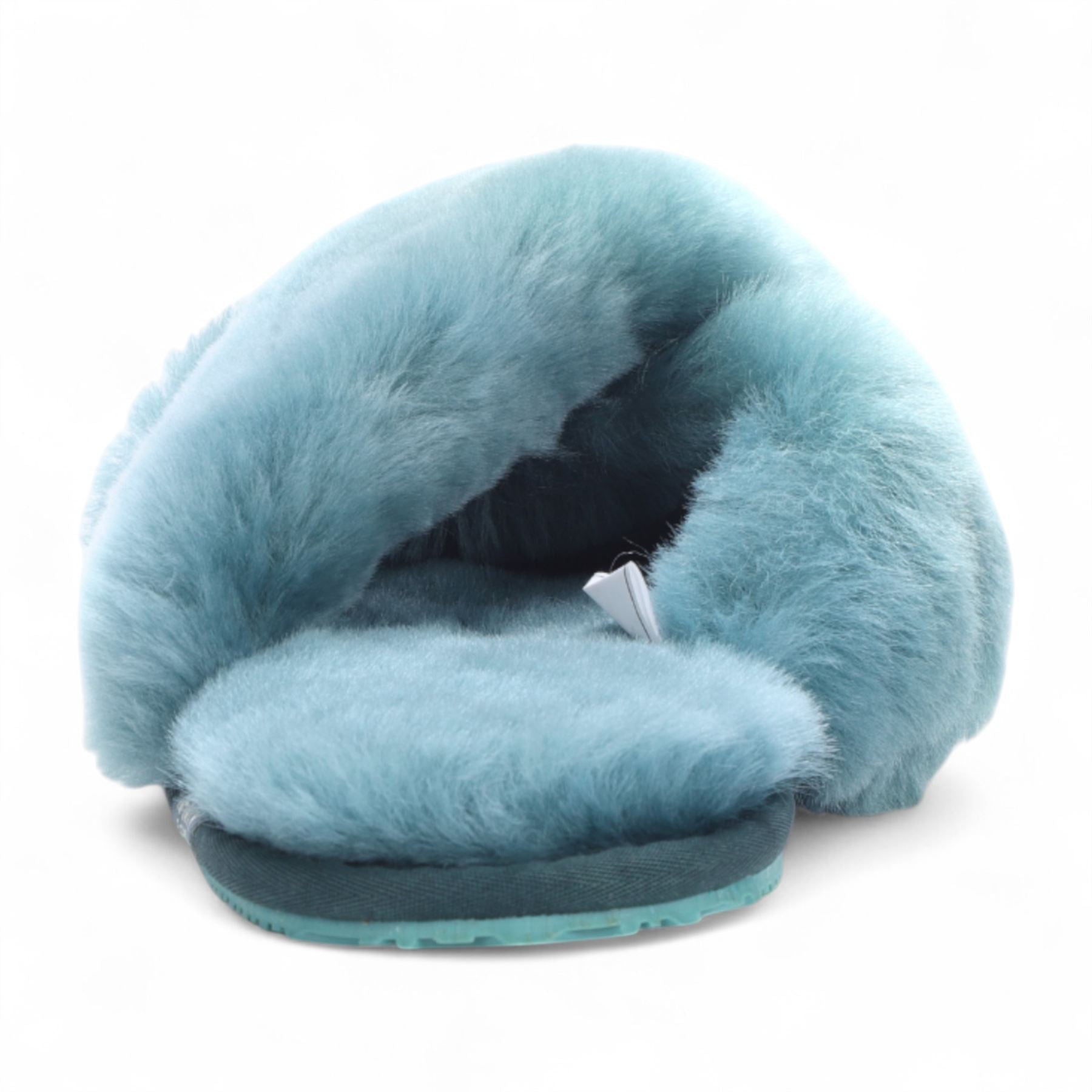 Snowbelle - Women's Genuine Sheepskin Crossover Slippers